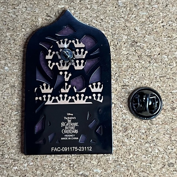 Disney JACK Nightmare Before Christmas Stained Glass Pin Loungefly New Open - Picture 3 of 6